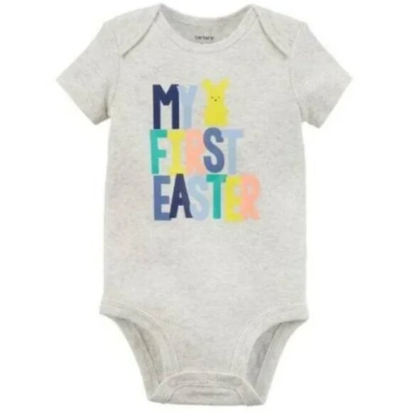 Girls 4 Pc Summer Set 6-9 mths Easter Bodysuit, Mommy Love Me, Pants - Picture 5 of 5